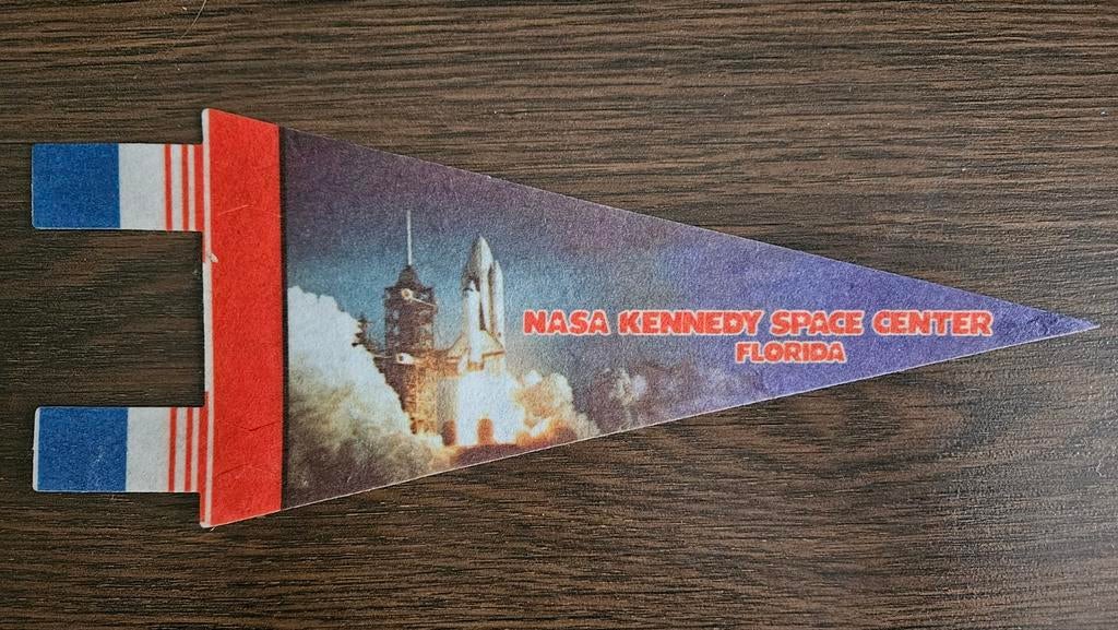 NASA vlaggetje uit 1989, Ophalen of Verzenden