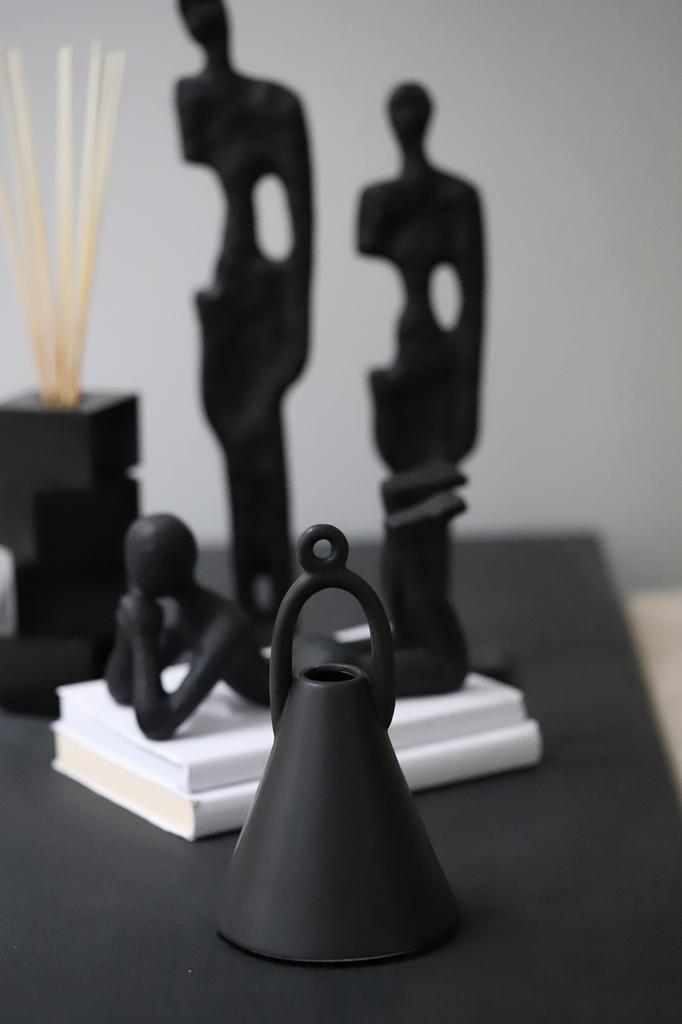 Zwarte Beeld Japandi-stijl, Huis en Inrichting, Woonaccessoires | Overige, Nieuw, Ophalen