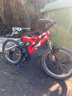 Kinder mountainbike - kinderfiets, Ophalen, Zo goed als nieuw, Staal, 24 inch of meer