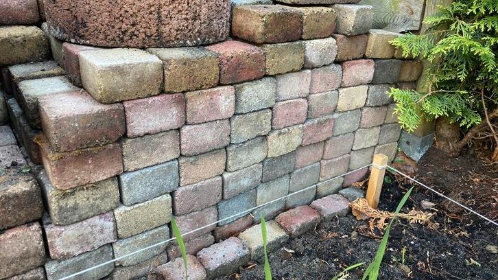 Gratis steentjes, Tuin en Terras, Tegels en Klinkers, Gebruikt, Klinkers, Beton, Ophalen