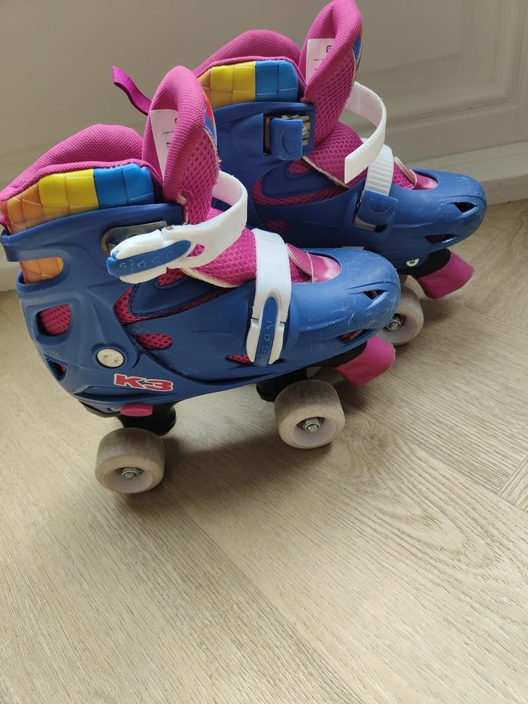 K3 rolschaatsen verstelbare maat, Ophalen