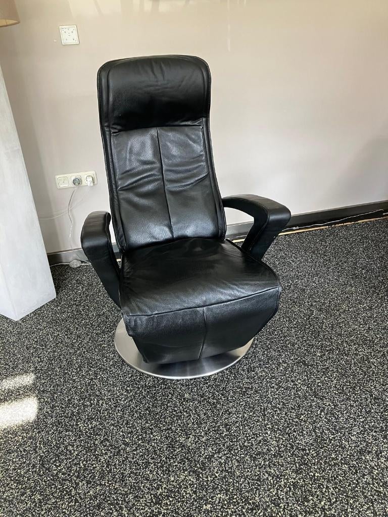 relax draaifauteuils  Prominent, Huis en Inrichting, Fauteuils, Ophalen, Gebruikt, Minder dan 75 cm, Leer
