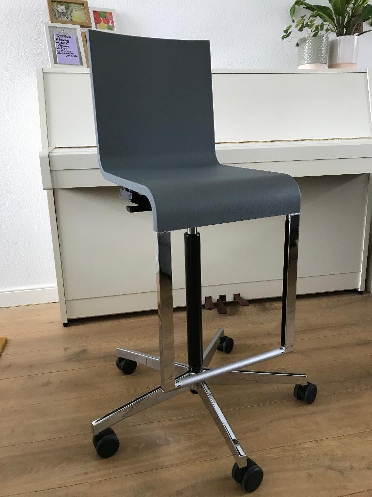 Vitra Counter Chair stoel kruk MVS.03  MVS 03 .03 bureau, In hoogte verstelbaar, 60 tot 90 cm, Ophalen of Verzenden, Zo goed als nieuw
