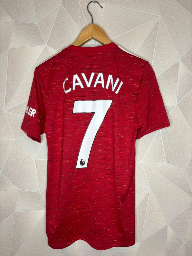 Manchester United Thuis 2020/2021 Cavani, Maat S, Ophalen of Verzenden, Zo goed als nieuw, Shirt