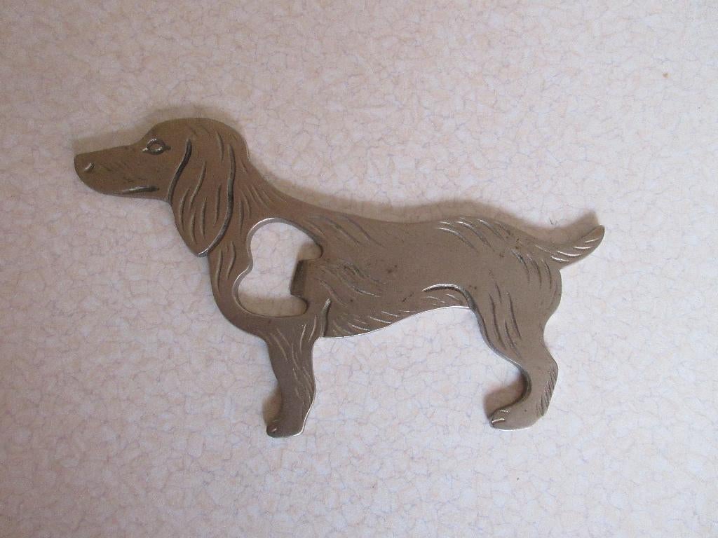 Teckel flessenopener, Ophalen of Verzenden, Gebruikt