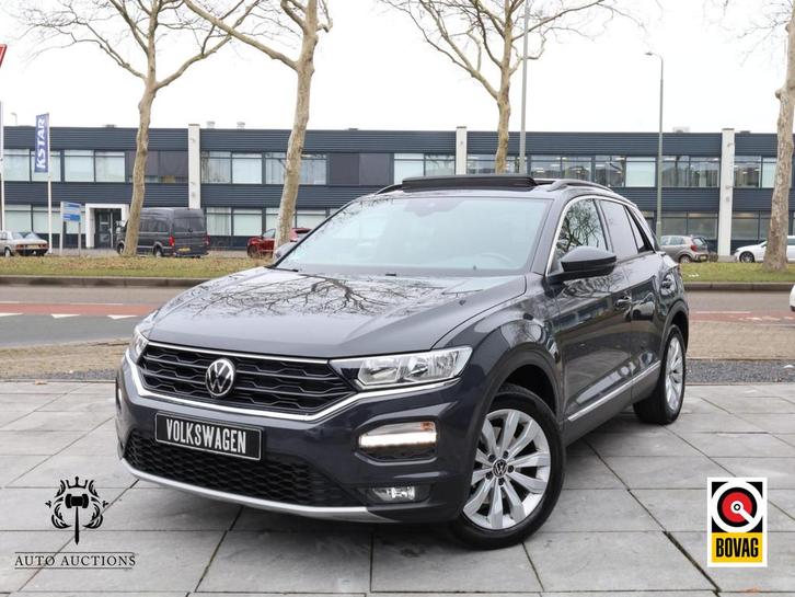 Volkswagen T-Roc Sport 2.0 TSI 4Motion 190PK | Panodak | Key, Auto's, Volkswagen, Bedrijf, Te koop, T-Roc, 4x4, ABS, Achteruitrijcamera