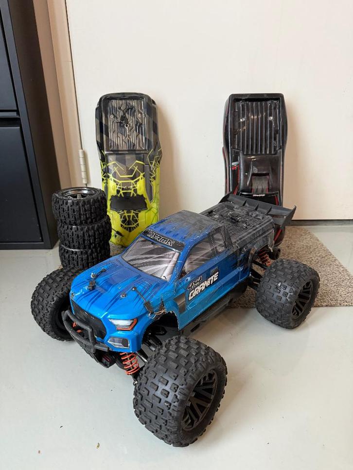 ARRMA Granite BLX 1:10 4x4 Hobbywing, Hobby en Vrije tijd, Modelbouw | Radiografisch | Auto's, Gebruikt, Auto offroad, Elektro