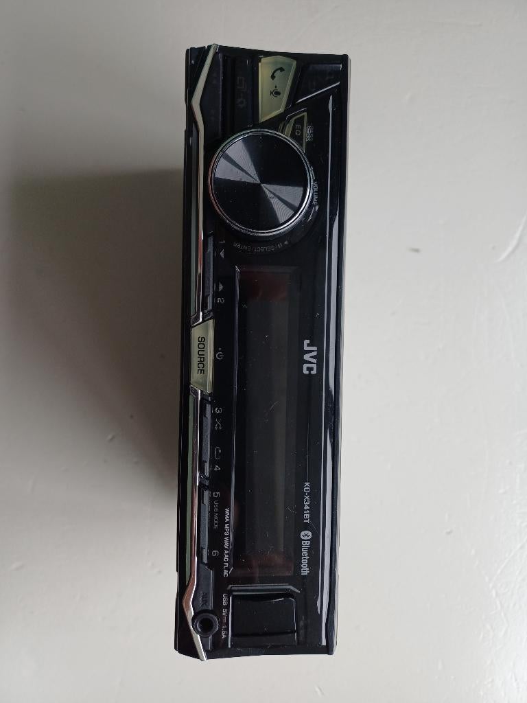 Autoradio JVC KD-X341BT - GEEN Kabel, Auto diversen, Autoradio's, Ophalen of Verzenden, Gebruikt