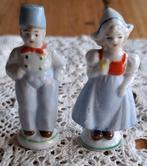 Vintage mini Hollands boertje en boerinnetje beeldjes, Ophalen of Verzenden