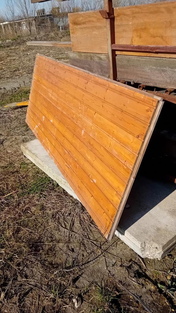 Schottenkeet Panelen, Profielen en Ramen, Doe-het-zelf en Verbouw, Platen en Panelen, Gebruikt, Hout, 20 tot 50 mm, Ophalen of Verzenden