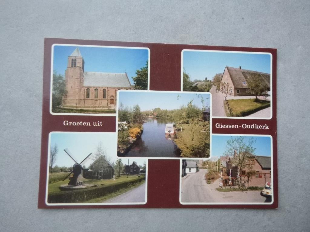 Giessen-Oudkerk, kerk 1982, Verzenden, 1980 tot heden, Ongelopen, Noord-Brabant