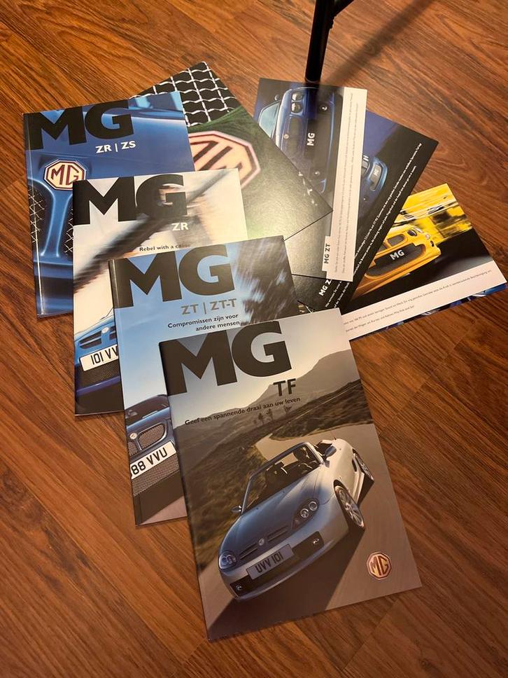 MG ZR, ZS, ZT en TF Brochures, Boeken, Auto's | Boeken, Nieuw, Overige merken, Ophalen of Verzenden