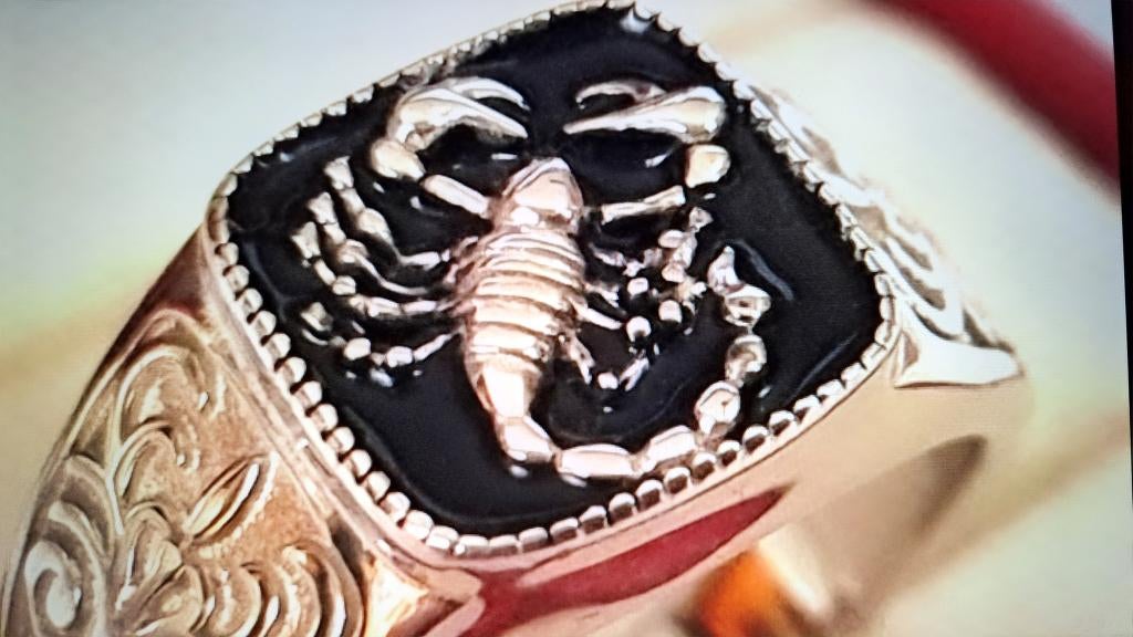 zilver schorpioen ring, 19 tot 20, Heer, Nieuw, Ophalen of Verzenden