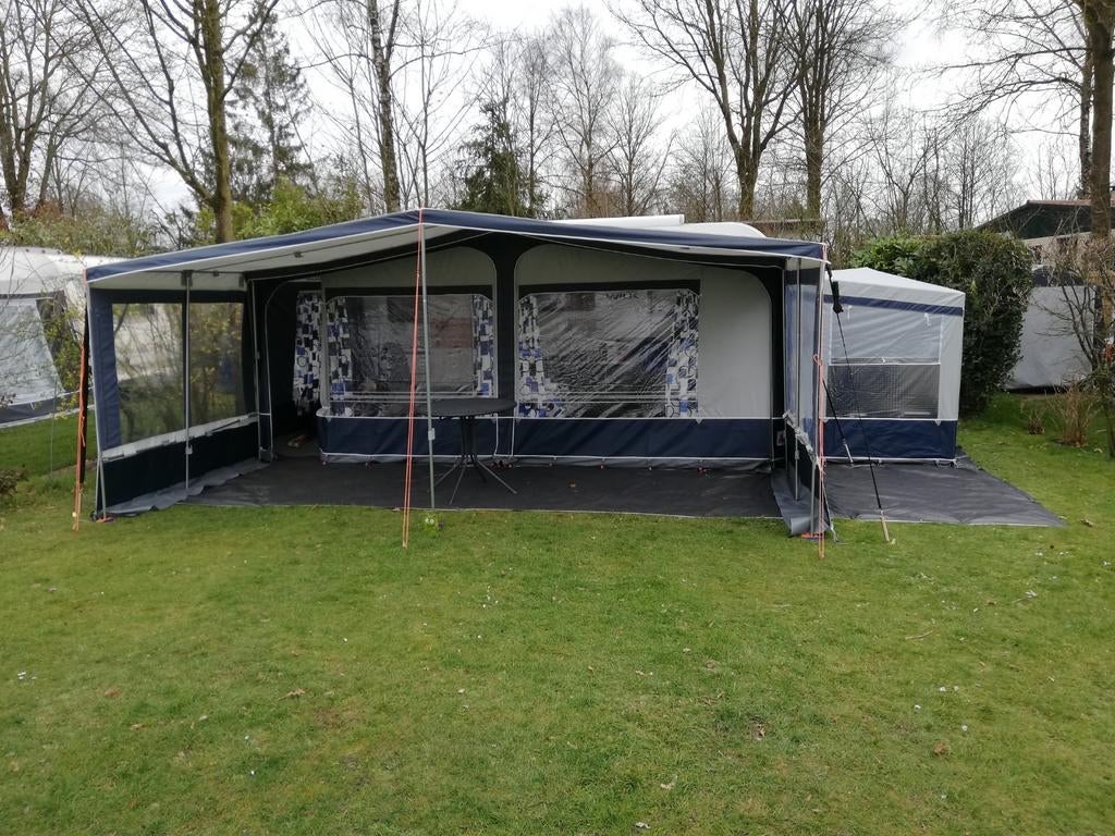 Dorema Lugano aanbouw tent, Caravans en Kamperen, Tenten, Ophalen, Gebruikt, Tot en met 2