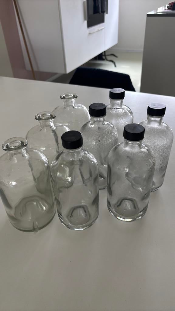 Glazen flessen, Ophalen, Zo goed als nieuw, Overige typen