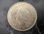 Zilveren 10 Gulden Munt 1970 - Juliana “Nederland Herrijst”, Koningin Juliana, Verzenden, Zilver, Losse munt