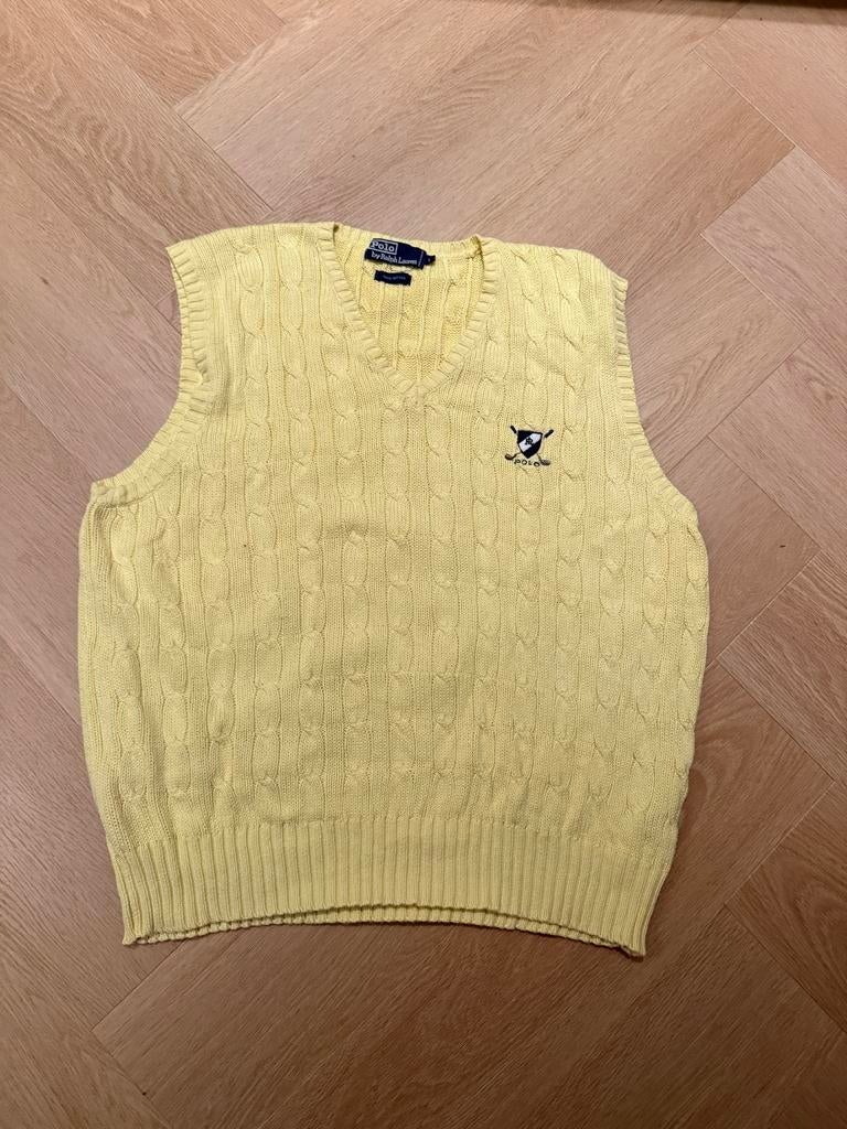 Spencer Ralph Lauren geel maat L, Ophalen of Verzenden, Gedragen