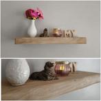Eiken wandplank - schap - muurplank - zwevend - 42cm #232, Houtatelier M.Y., Info@myhoutatelier.nl, Nieuw, Ophalen of Verzenden