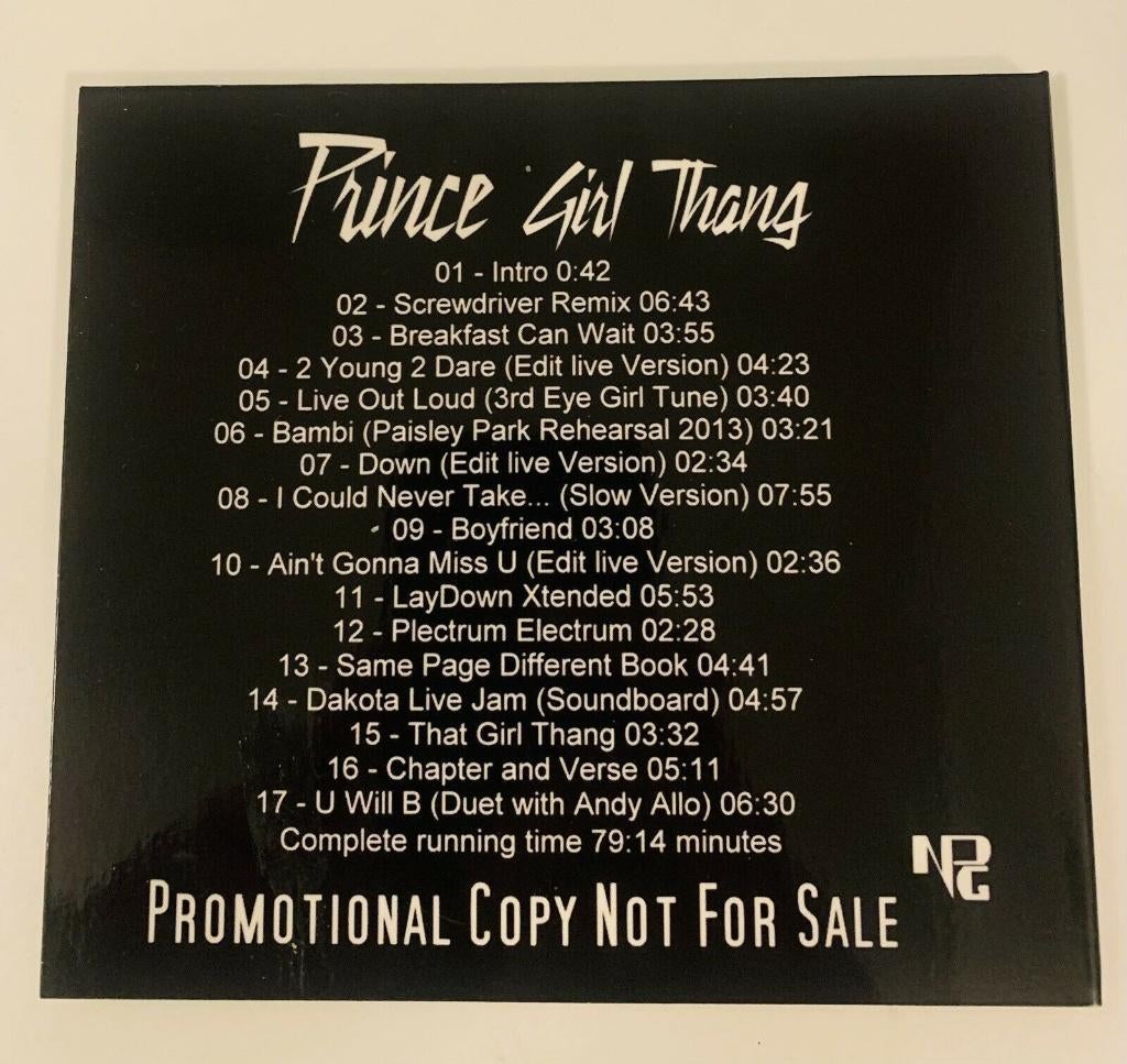 Prince - Girl Thang CD (Prince & 3Rd Eye Girl Compilation), Verzenden, 2010 - 2019, Nieuw in verpakking