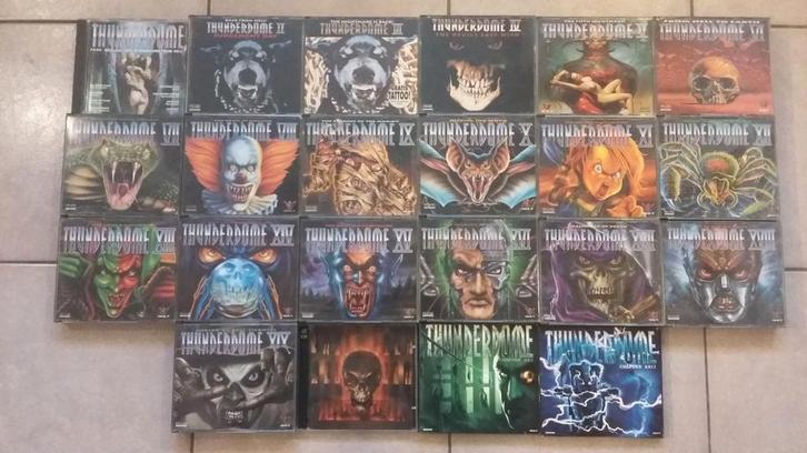 Thunderdome, oldschool, hardcore, gabber, ID&T, Cd's en Dvd's, Cd's | Dance en House, Gebruikt, Ophalen of Verzenden