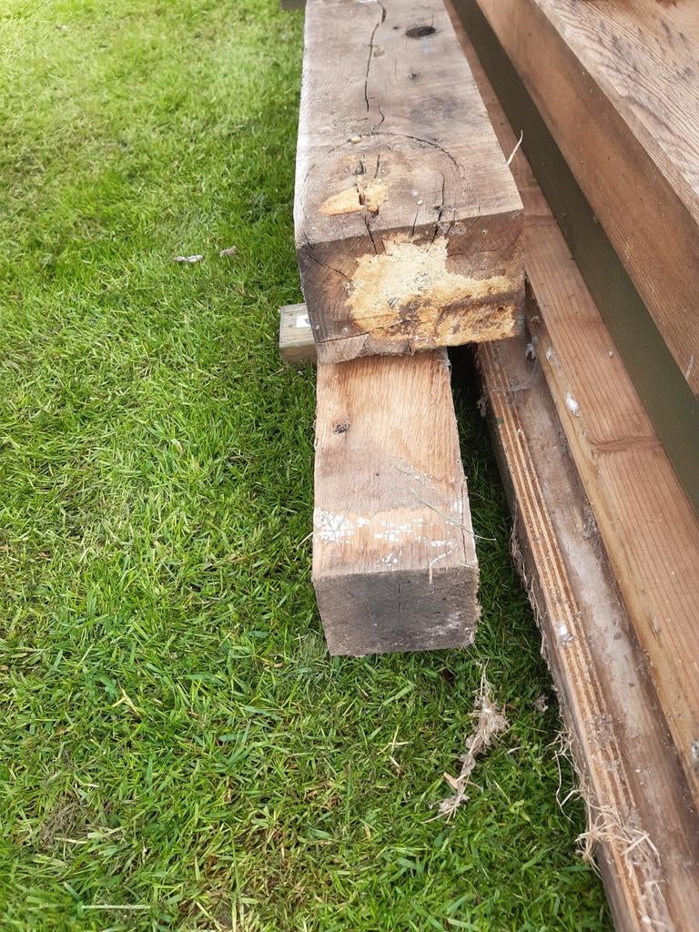 Eiken balken gebruikte balken oude balken, Ophalen, Gebruikt, Balk, Vuren