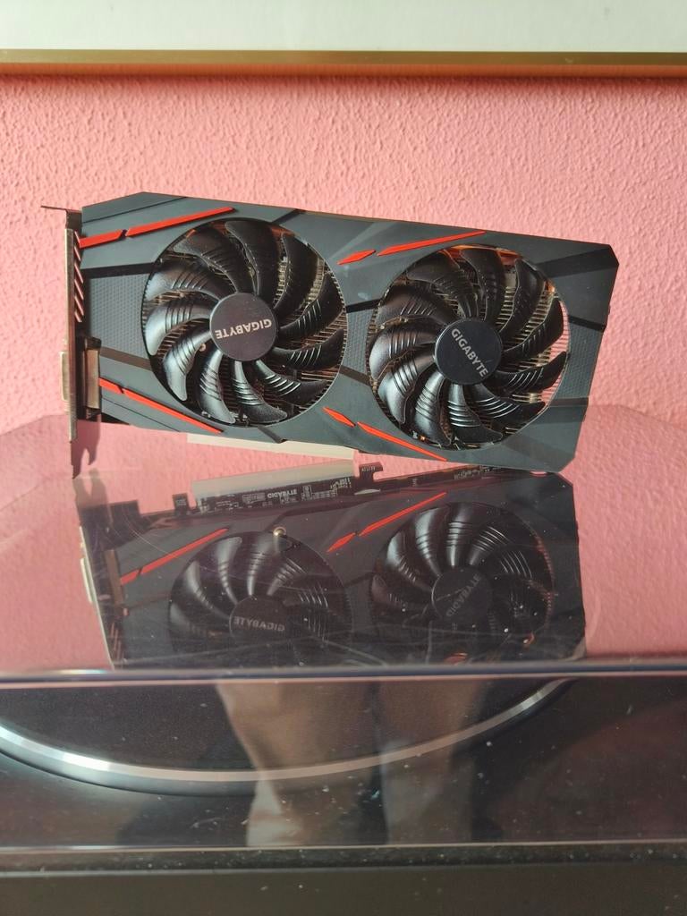 Gigabyte RX 580 8GB - Gebruikt, Werkend, Computers en Software, Videokaarten, PCI-Express 3, Gebruikt, AMD, HDMI