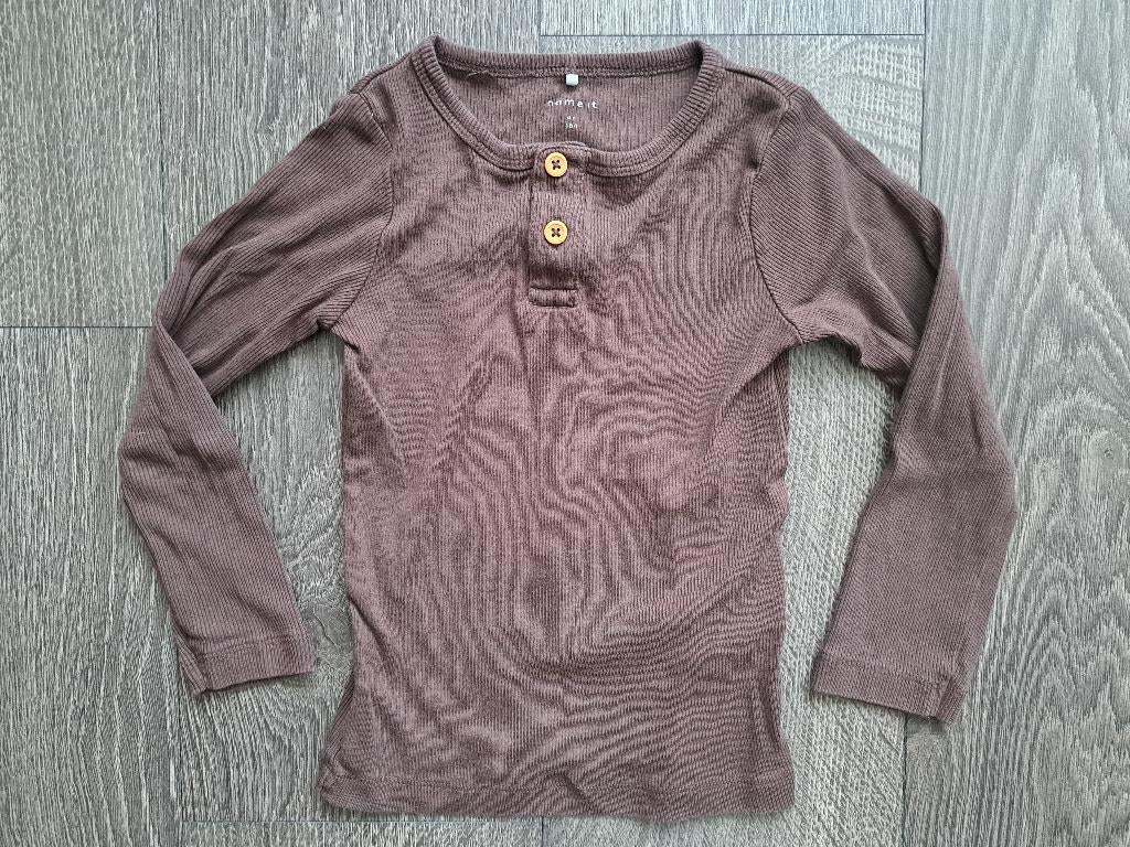 Jongens Sleeve Shirt  Name-it  - 104  jusa17, Kinderen en Baby's, Kinderkleding | Maat 104, Ophalen of Verzenden, Zo goed als nieuw