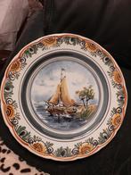 Diverse schotels en delftsblauwe tegel., Antiek en Kunst, Ophalen of Verzenden