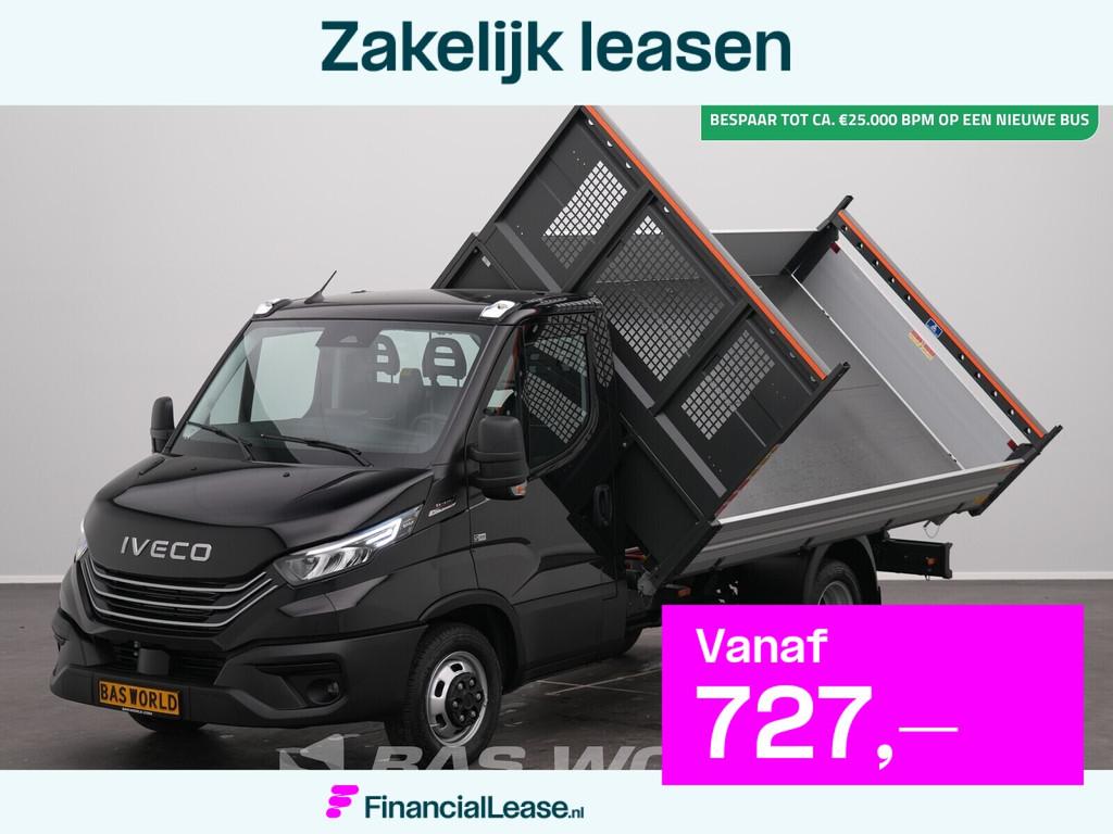Iveco Daily 35C21 3.0L Automaat Driezijdige Kipper 210PK Dub, Auto's, Bestelauto's, Bedrijf, Lease, Financial lease, Achteruitrijcamera