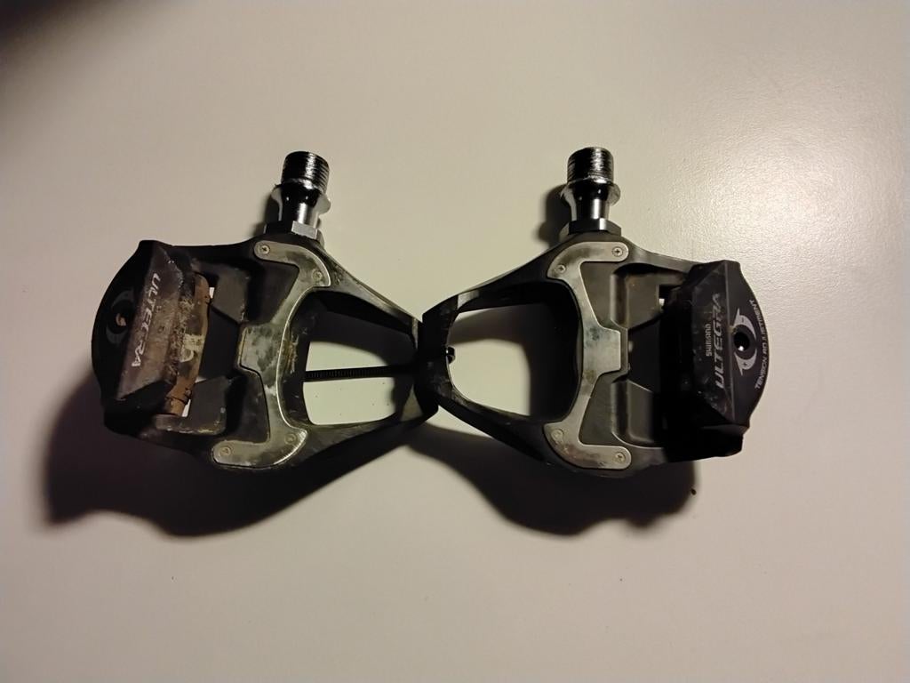 Shimano ultegra racefiets pedalen, gebruikt maar nog prima., Fietsen en Brommers, Fietsonderdelen, Ophalen of Verzenden, Racefiets