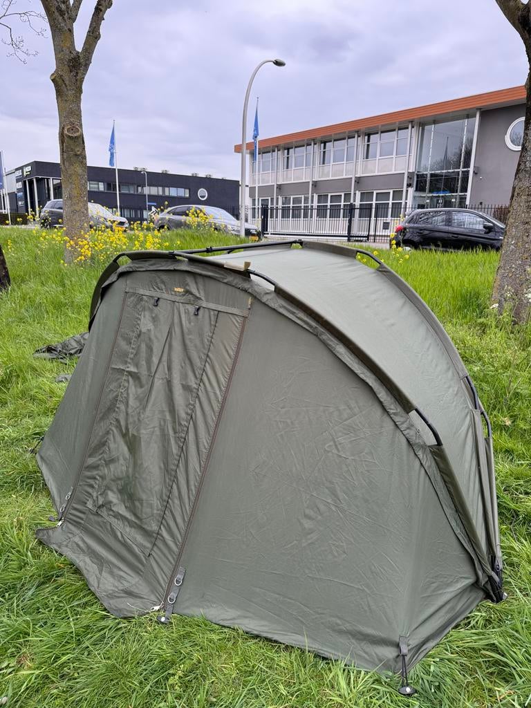 Trakker tent compleet met grondzeil en overwrap, Watersport en Boten, Ophalen, Gebruikt