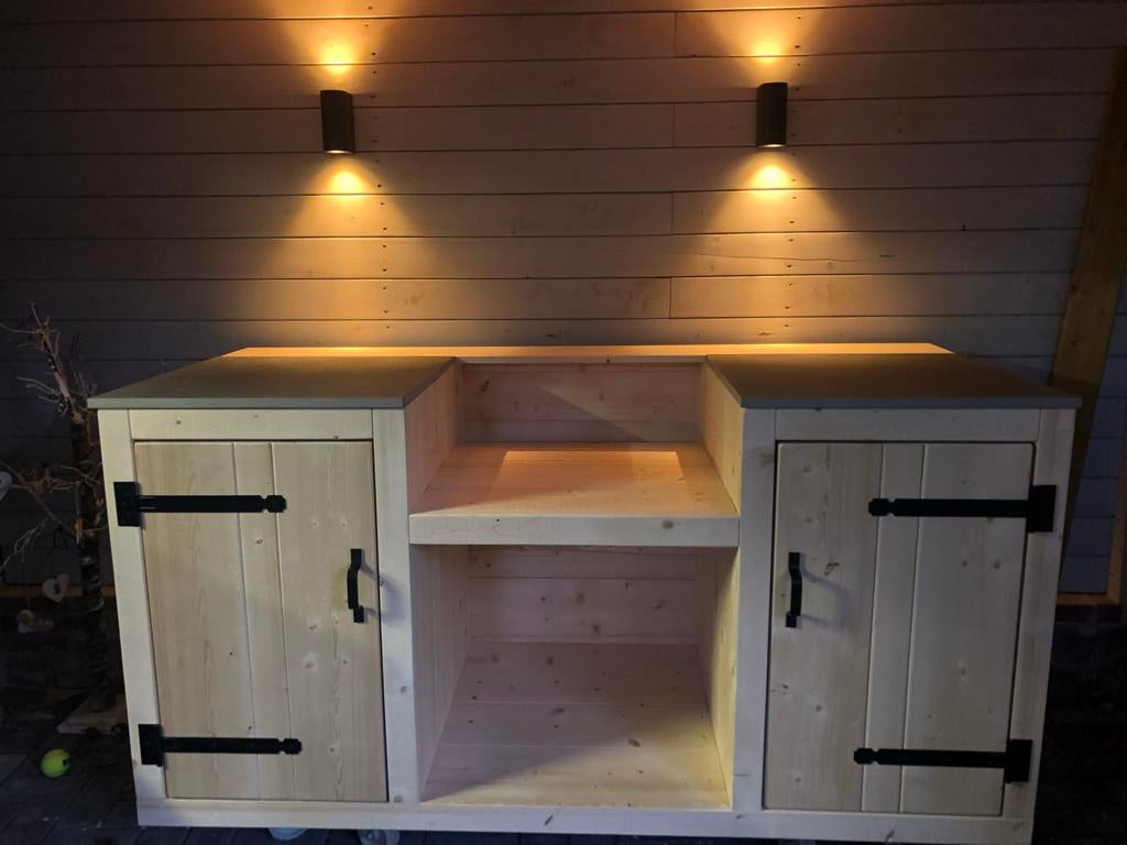 Buitenkeukens te koop. Steigerhout.steigerhouten meubelen., Ophalen, Nieuw