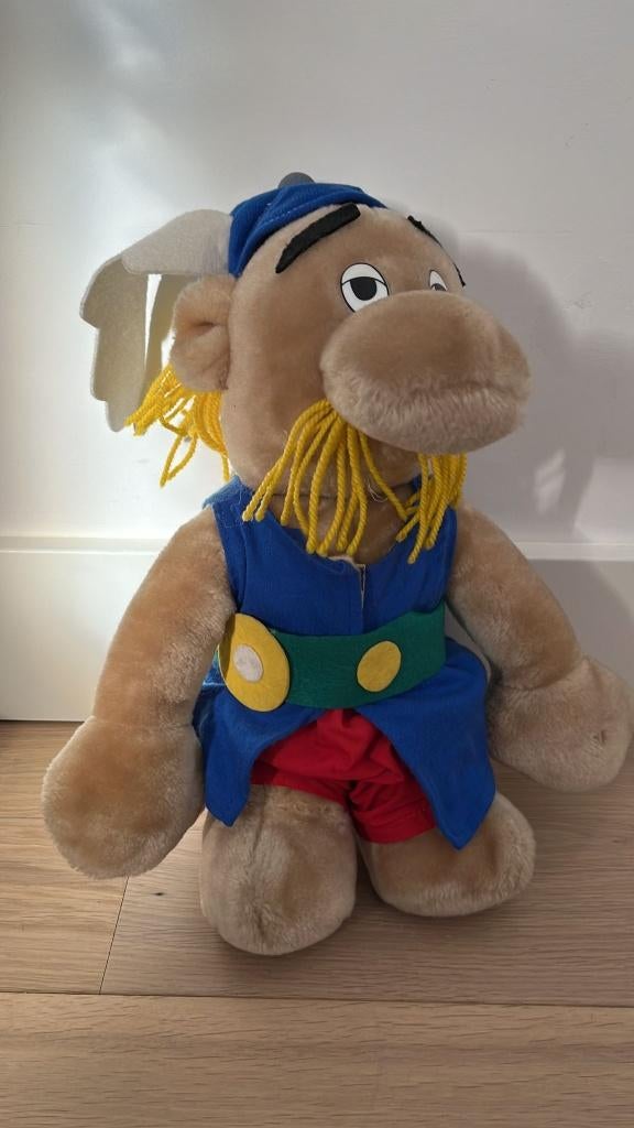 Pluche Asterix en Obelix, Ophalen of Verzenden, Gebruikt, Overige typen, Middelgroot (20 tot 80 cm)
