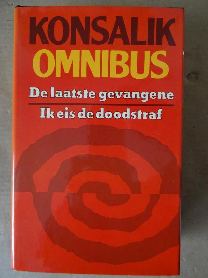 Konsalik Omnibus De laatste gevangene Ik eis de doodstraf, Boeken, Romans, Zo goed als nieuw, Nederland, Ophalen of Verzenden