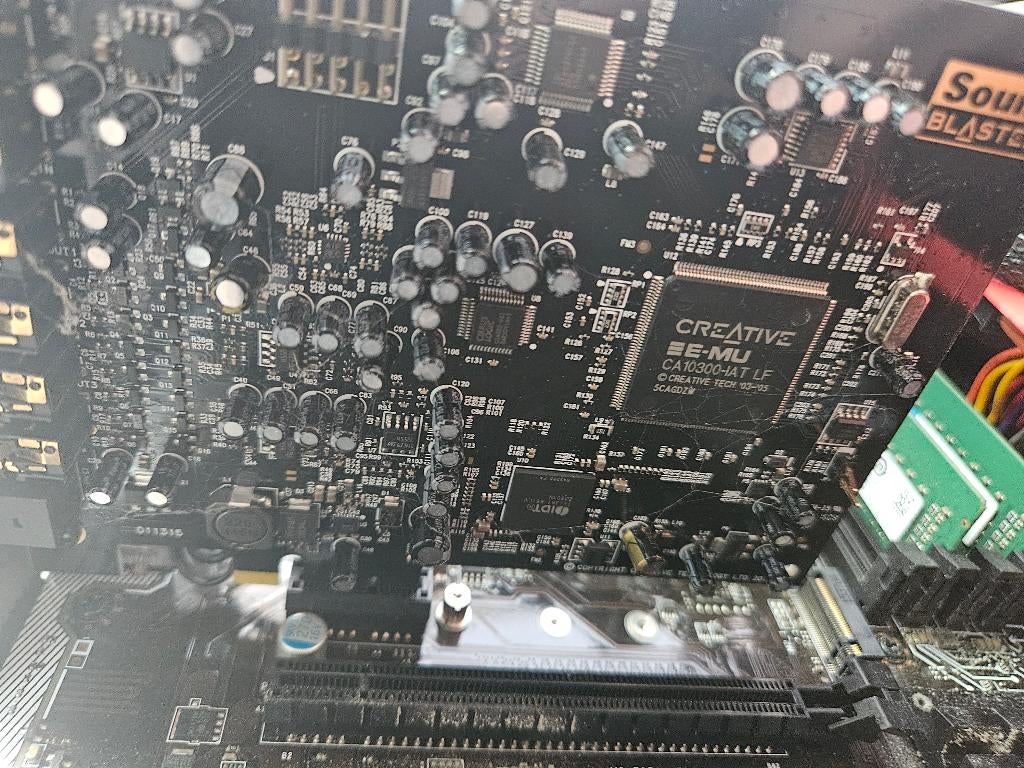 Creative Sound Blaster SB1550 7.1 audiokaart, Computers en Software, Geluidskaarten, Ophalen of Verzenden, Gebruikt, Intern, Creative Sound Blaster