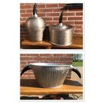 Mega grote potten set, Ophalen, Gebruikt, Rond, Metaal