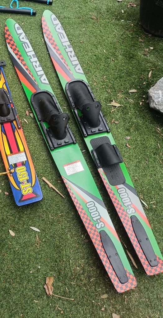 Waterskies Airhead volwassenen, Watersport en Boten, Waterski's, Ophalen, Met skitouw, 130 tot 160 cm, Waterski's