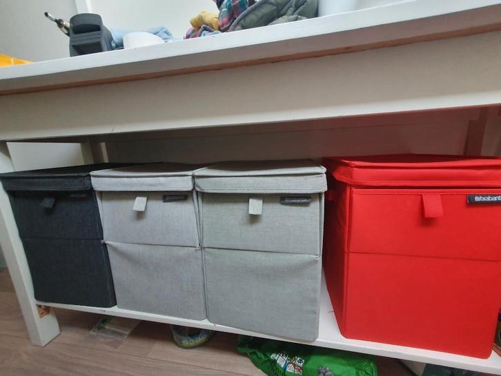 Brabantia Stapelbare Wasmand - 35L, Huis en Inrichting, Badkamer | Badkamermeubels, Nieuw, Ophalen of Verzenden