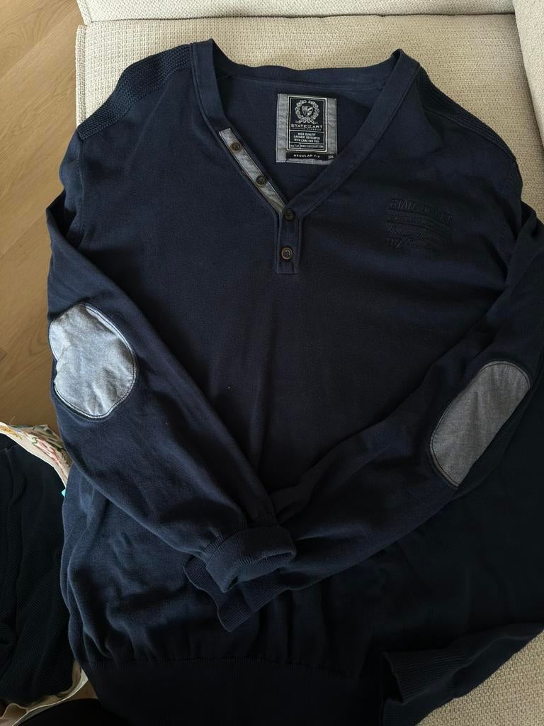 State of art trui XXXL, Kleding | Heren, Grote Maten, Ophalen of Verzenden, Zo goed als nieuw, Blauw, Trui of Vest