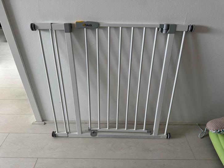 3x Hauck Stop N Safe Traphekje tot 89cm breed, Kinderen en Baby's, Traphekjes, Gebruikt, Klemhekje, Metaal of IJzer, minder dan 100 cm