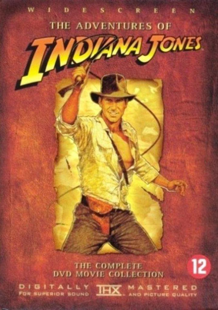 Indiana Jones ( the complete dvd movie collection ), Cd's en Dvd's, Dvd's | Avontuur, Gebruikt, Boxset, Vanaf 12 jaar, Ophalen of Verzenden