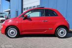 Fiat 500 0.9 TwinAir Lounge PANODAK,CLIMACONTROL,BLUETOOTH, Voorwielaandrijving, 86 pk, Gebruikt, Leder en Stof