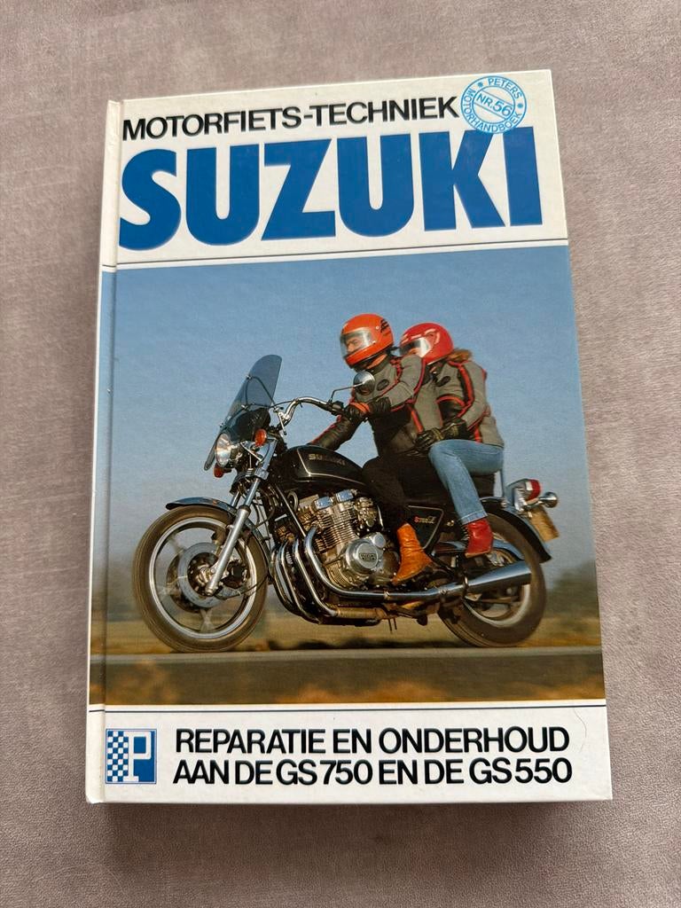 Motorfiets-Techniek Suzuki GS750/GS550 Reparatie & Onderhoud, Motoren, Ophalen of Verzenden, Suzuki