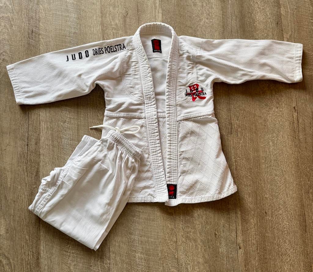Judopak maat 140, Sport en Fitness, Maat XS of kleiner, Ophalen, Zo goed als nieuw, Judo