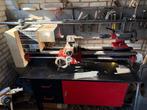 FUSAN MJ650-A Metaaldraaibank 230V + Onderkast + 3-en4-klauw, Ophalen, Gebruikt, Metaaldraaibank, 500 tot 1000 mm