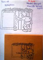 Tuin 118 Houten stempel, Ophalen of Verzenden, Zo goed als nieuw, Houten stempel