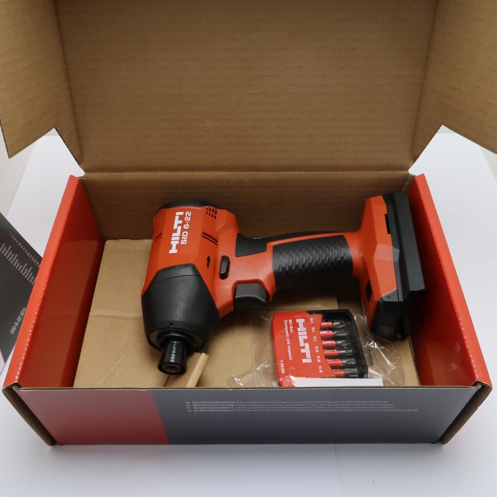 Hilti SID 6-22 Slagschroefmachine | Nieuw in Doos met Bon, Doe-het-zelf en Verbouw, Gereedschap | Boormachines, Niet ingevuld