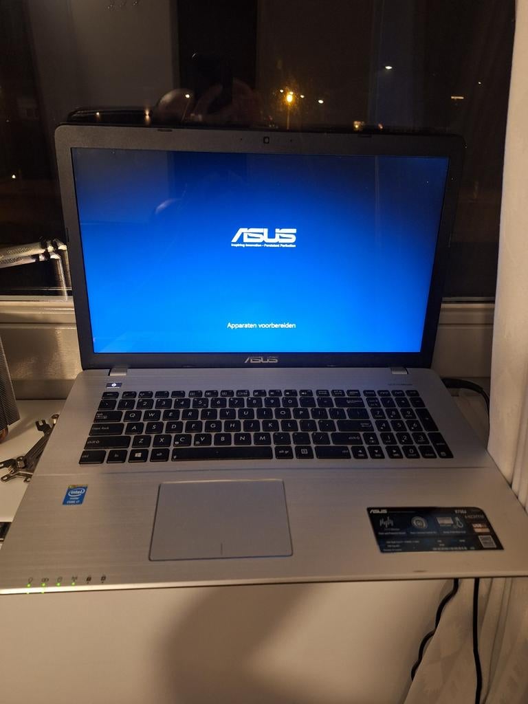 ASUS X705J Laptop - Intel i7, 6GB RAM, 750GB HDD, Computers en Software, Windows Laptops, HDD, 2 tot 3 Ghz, ASUS, Intel® Core™ i7 