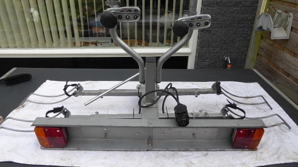 fietsdrager, Ophalen, Gebruikt, 2 fietsen, Trekhaakdrager