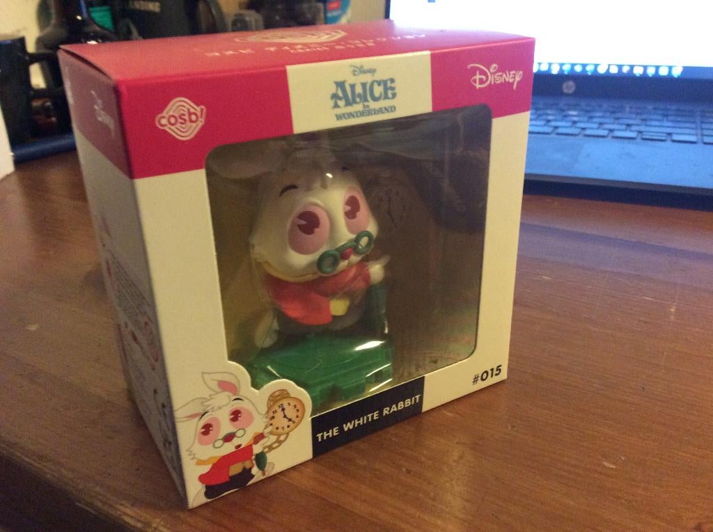 Disney Alice, The White Rabbit figuurtje. Cosb! Nieuw, Ophalen of Verzenden, Nieuw